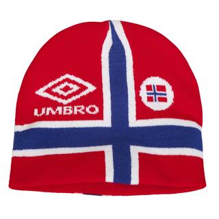UMBRO Norway beanie  Rød SR Lue  for supporteren